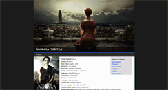 Desktop Screenshot of agoralapelicula.com
