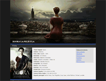 Tablet Screenshot of agoralapelicula.com